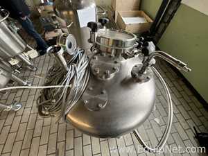 BIS Industrieservice Mitte GmbH 278 Litre Mobile Titanium Vacuum Rated Mixing Vessel