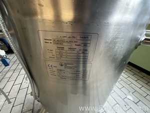 BIS Industrieservice Mitte GmbH 278 Litre Mobile Titanium Vacuum Rated Mixing Vessel
