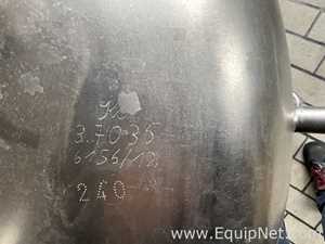 BIS Industrieservice Mitte GmbH 278 Litre Mobile Titanium Vacuum Rated Mixing Vessel