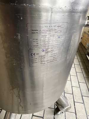 Recipiente de pressão BIS Industrieservice Mitte GmbH .  278 Litros