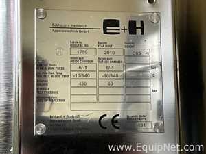 Recipiente Mezclador Acero inoxidable Eckhardt and Hadderich .  430 Litros