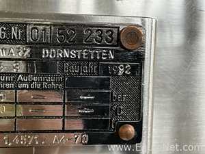Recipiente Mezclador Acero inoxidable Schwarz Dornstetten .  281 Litros