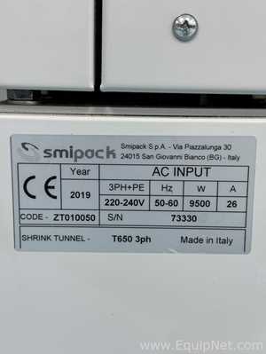 Embaladora/Encelofanadora/Encartuchadeira Smipack FP870A + T650 3ph