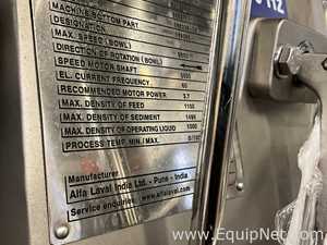 Clareador Alfa Laval MBPX 404 SGP-31