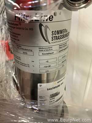 Sommer and Strassburger Filtra Line Stainless Steel Cartridge Filter Housing