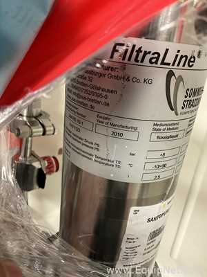 Sommer and Strassburger Filtra Line Stainless Steel Cartridge Filter Housing