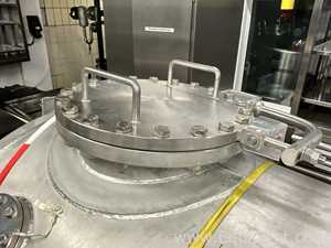 Recipiente de pressão aço inox DTS .  2800 Litros