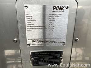 Pink GmbH VSD 850-550-120-10 830 Litre 1.4435 Stainless Steel Jacketed Vacuum Oven