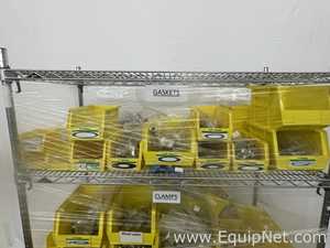 Various Gaskets, Clamps, Filter Dome Plates, Filter Caps, Tees, End Caps, Extensions, and Reducers