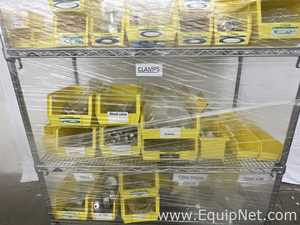 Various Gaskets, Clamps, Filter Dome Plates, Filter Caps, Tees, End Caps, Extensions, and Reducers