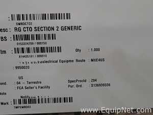 Equipamento de Distribuição de Energia ABB  ReliaGear EXcelerate. Sem Uso