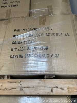 Lot Of Approx 6.480 8 Oz Plastic Bottles