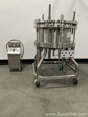 Columna de Cromatografía Acero inoxidable Mann Welding 80 Gallon.  80 Galones