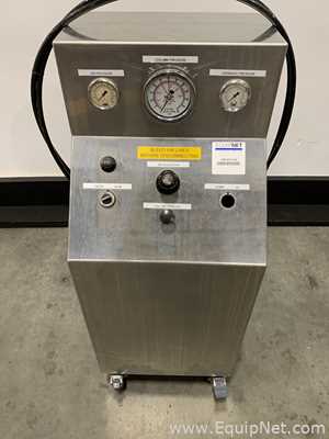 Columna de Cromatografía Acero inoxidable Mann Welding 80 Gallon.  80 Galones
