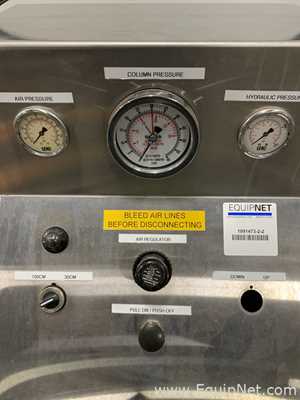 Columna de Cromatografía Acero inoxidable Mann Welding 80 Gallon.  80 Galones
