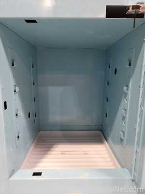 Lot of 2 JustRite Flammable Safety Storage Cabinet