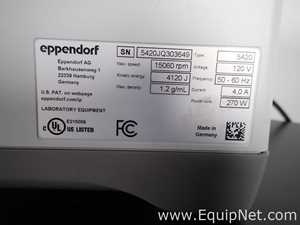 Centrífuga para laboratorio Eppendorf 5420