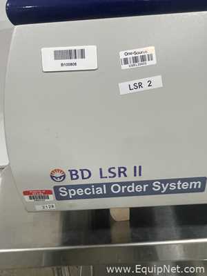 BD Biosciences BD LSR II Flow Cytometer  with Facsflow Supply System