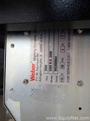Weber Marking Systems, Inc. 5300 RH DOM Labeler