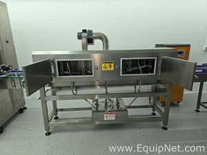 Rotuladora de Gargalo Zhangjiagang City Drink Machinery Co Ltd JKS-250 Automatic Sleeve Labeling Machine