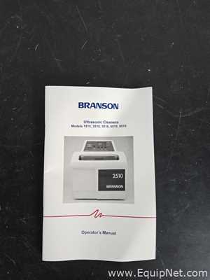 Limpiador Ultrasónico Branson Ultrasonic Corporation 8510-MT