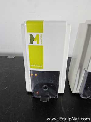 lote de  2 Equipamento para Caracterização Microbiana Millipore MilliSnap