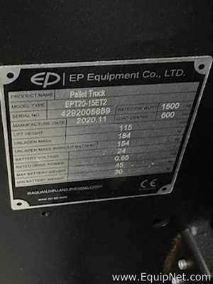 Empilhadeira EP Equipment EPT20-15ET2