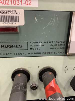 Hughes HRW-100B Welding Power Supply with VTA-61 Head