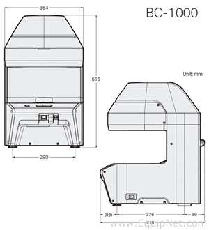 Contador de Partículas Keyence Corporation BC-1000