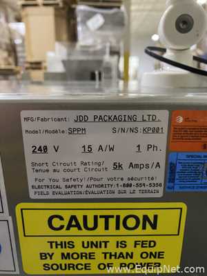 JDD Packaging Ltd. SPPM Premade Pouch Filler