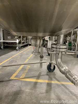Feldmeier Equipment 400 Liter Jacketed Mobile Mixing Tank