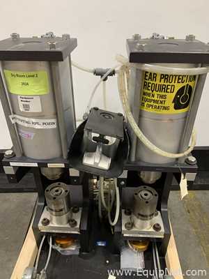 Fabco-Air Dual Station Semi-automatic Pneimatic Press - Crimping Press