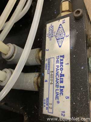 Fabco-Air Dual Station Semi-automatic Pneimatic Press - Crimping Press