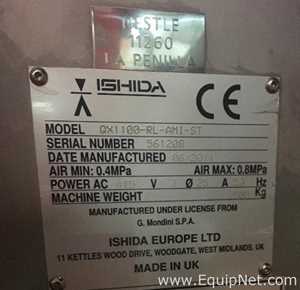 Seladora de Bandejas Ishida Co Ltd QX1100-RL-AMI-ST