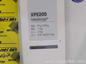 梅特勒-托利多XPE205三角洲范围平衡RS-P42打印机