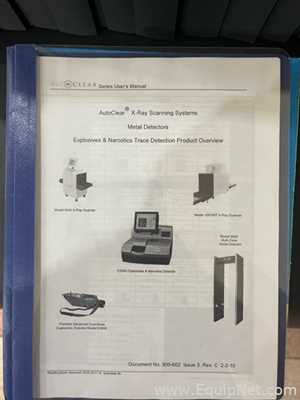 AutoClear 7555ME X-Ray Inspection Machine