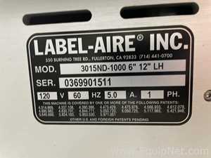 Rotuladora Label Aire Inc. 3015ND-1000 6.  6 Polegadas