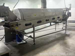 Foodesign Nut Frying Line With Infeed Conveyor, Cooling Tunnel And Salter Quick Coat