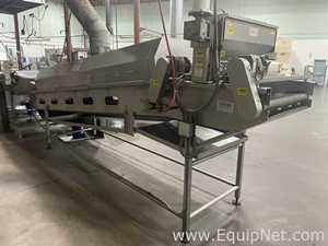 Foodesign Nut Frying Line With Infeed Conveyor, Cooling Tunnel And Salter Quick Coat