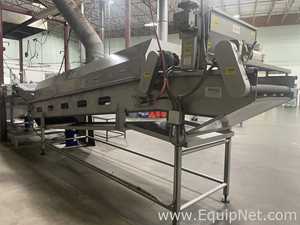 Foodesign Nut Frying Line With Infeed Conveyor, Cooling Tunnel And Salter Quick Coat
