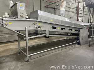 Foodesign Nut Frying Line With Infeed Conveyor, Cooling Tunnel And Salter Quick Coat