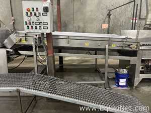 Foodesign Nut Frying Line With Infeed Conveyor, Cooling Tunnel And Salter Quick Coat