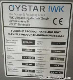 Embaladora de Bandejas IWK Verpackungstechnik GmbH Adapt Tech Feed cell Adeptviper SF300