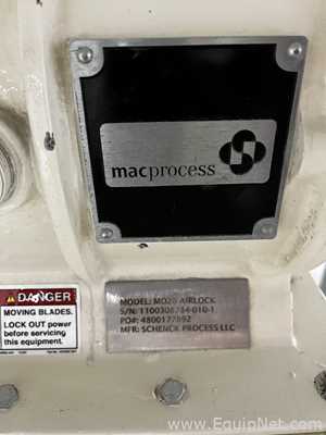 Linha de Envase de Líquidos Mac Process Equipment Co MD20 Airlock