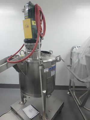 Mueller 75 Gallon Stainless Steel Jacketed Portable Mix Tank