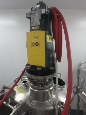 Mueller 75 Gallon Stainless Steel Jacketed Portable Mix Tank