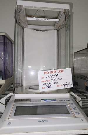 Balança de Laboratório Mettler Toledo AG204