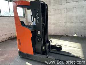Toyota RRE140H Electric Stand Up Reach Fork Lift Truck