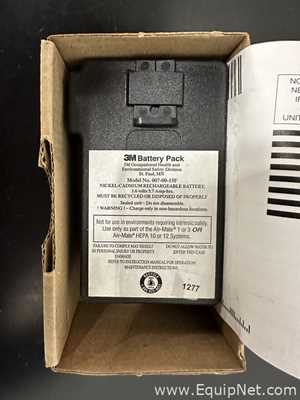 Lot of 5 Unused 3M Air Mate Belt Mounted HEPA Filter Respirator Units