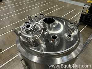 DCI 1000 Liters 316 Stainless Steel Jacketed Tank with Agitator
